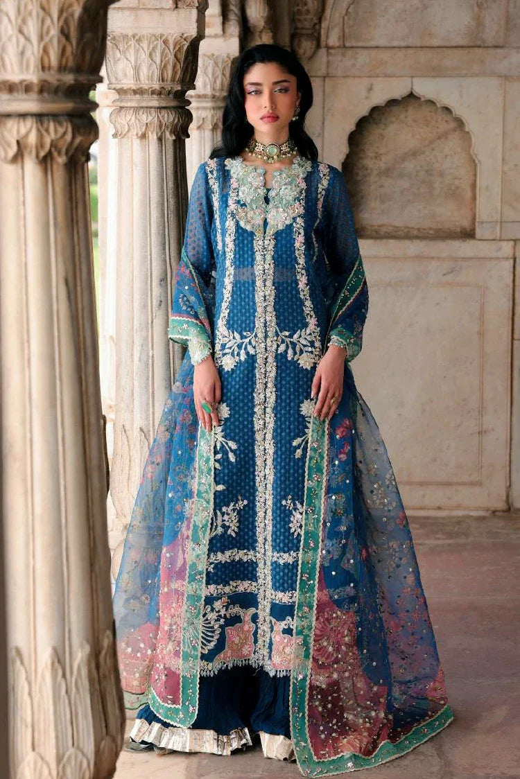 Picture of Saira Shakira - Amor A Story of Love Wedding Collection - 06-IRIS - Unstitched - Available at Raja Sahib