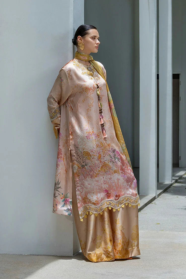 Sobia Nazir - Pure Silk Unstitched Collection - Design 07 - Unstitched