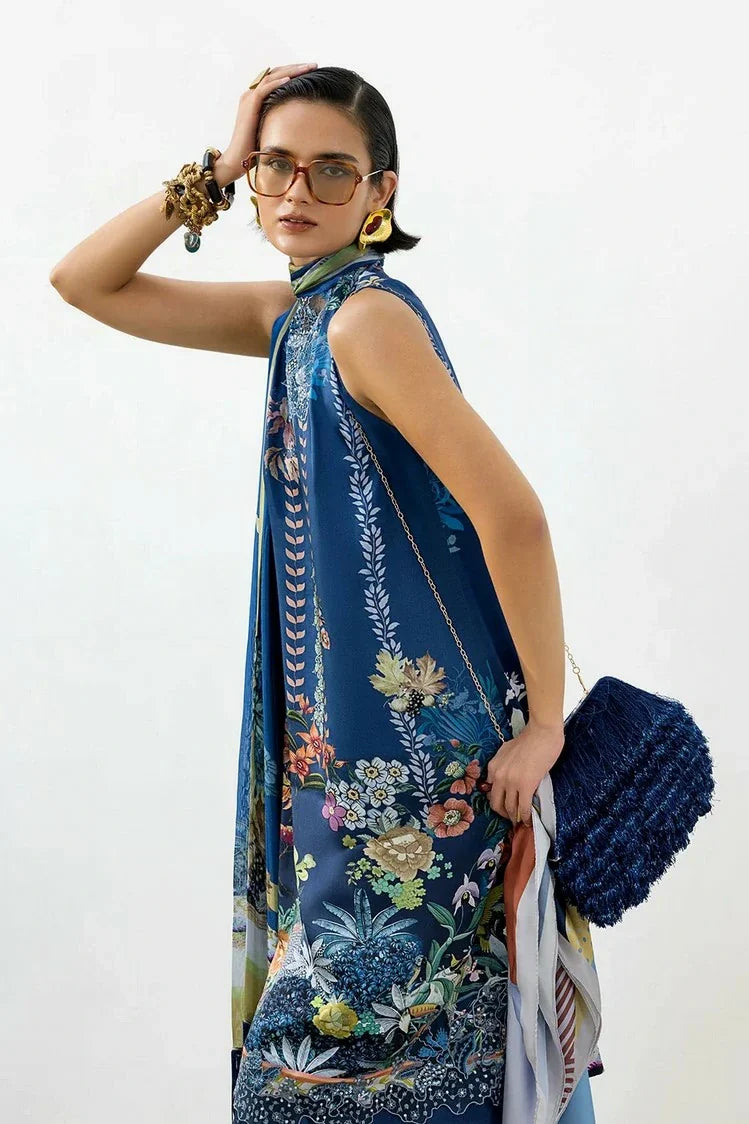 Picture of Sobia Nazir - Pure Silk Unstitched Collection - Design 09 - Unstitched - Available at Raja Sahib