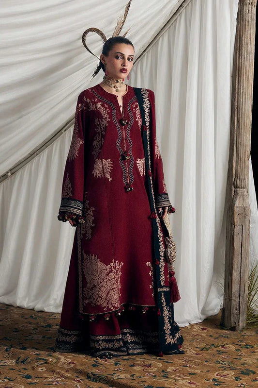Hussain Rehar - Kot Radha Krishan Karandi Collection - 123-Rubeus - Unstitched