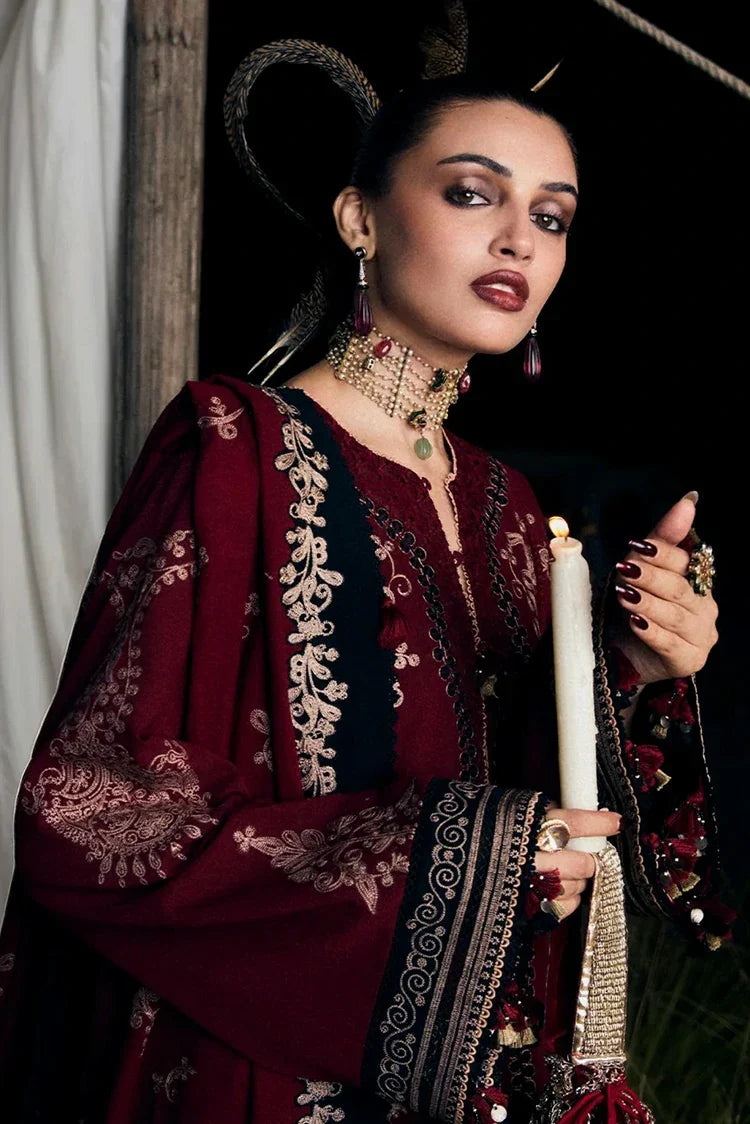Picture of Hussain Rehar - Kot Radha Krishan Karandi Collection - 123-Rubeus - Unstitched - Available at Raja Sahib