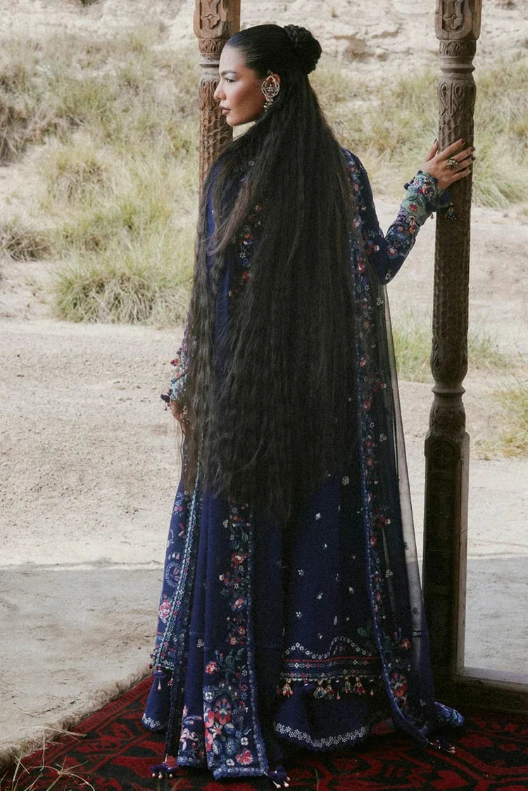 Picture of Hussain Rehar - Kot Radha Krishan Karandi Collection - 125-Merlot - Unstitched - Available at Raja Sahib