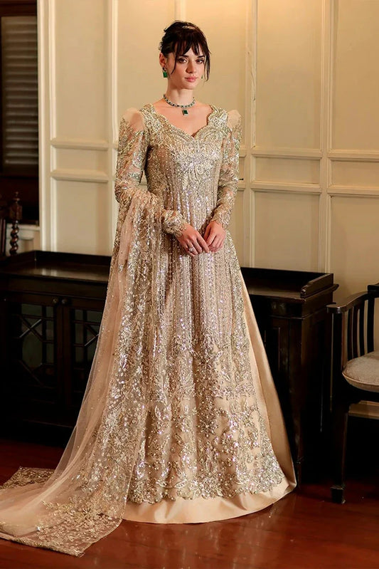 Picture of Mushq - Stardust Love Outlives Time Wedding Collection - 02-Eternal Glow - Unstitched - Available at Raja Sahib