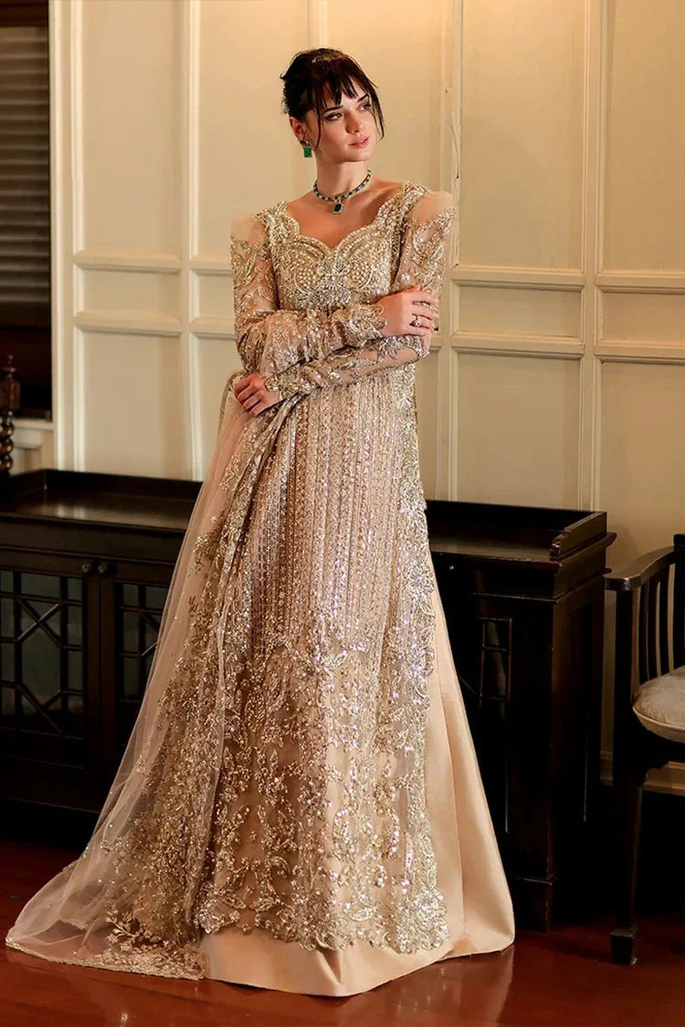 Picture of Mushq - Stardust Love Outlives Time Wedding Collection - 02-Eternal Glow - Unstitched - Available at Raja Sahib