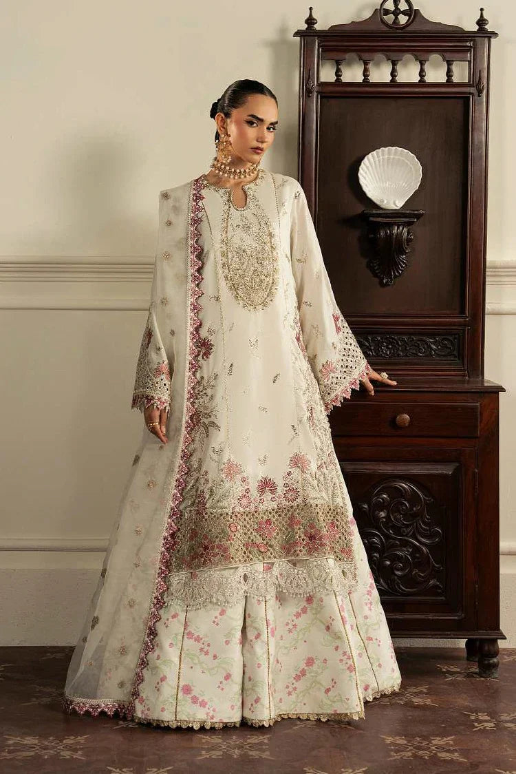 Sadaf Fawad Khan - Roya Lumiere Silk Festive Collection - 03-Nohor - Unstitched