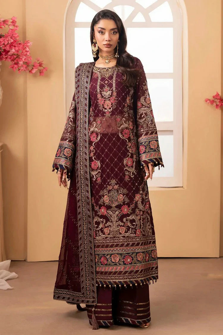 Picture of Adans Libas - Barroco Luxury Collection - Design 01 - Unstitched - Available at Raja Sahib