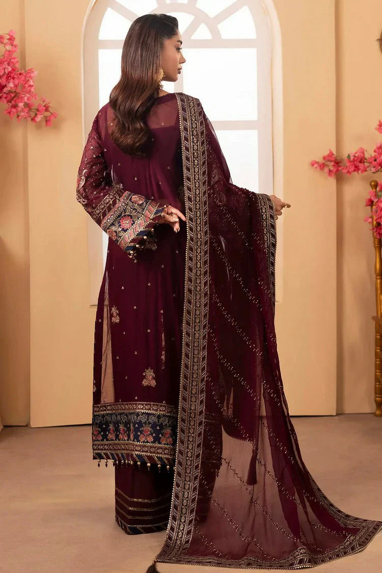 Picture of Adans Libas - Barroco Luxury Collection - Design 01 - Unstitched - Available at Raja Sahib