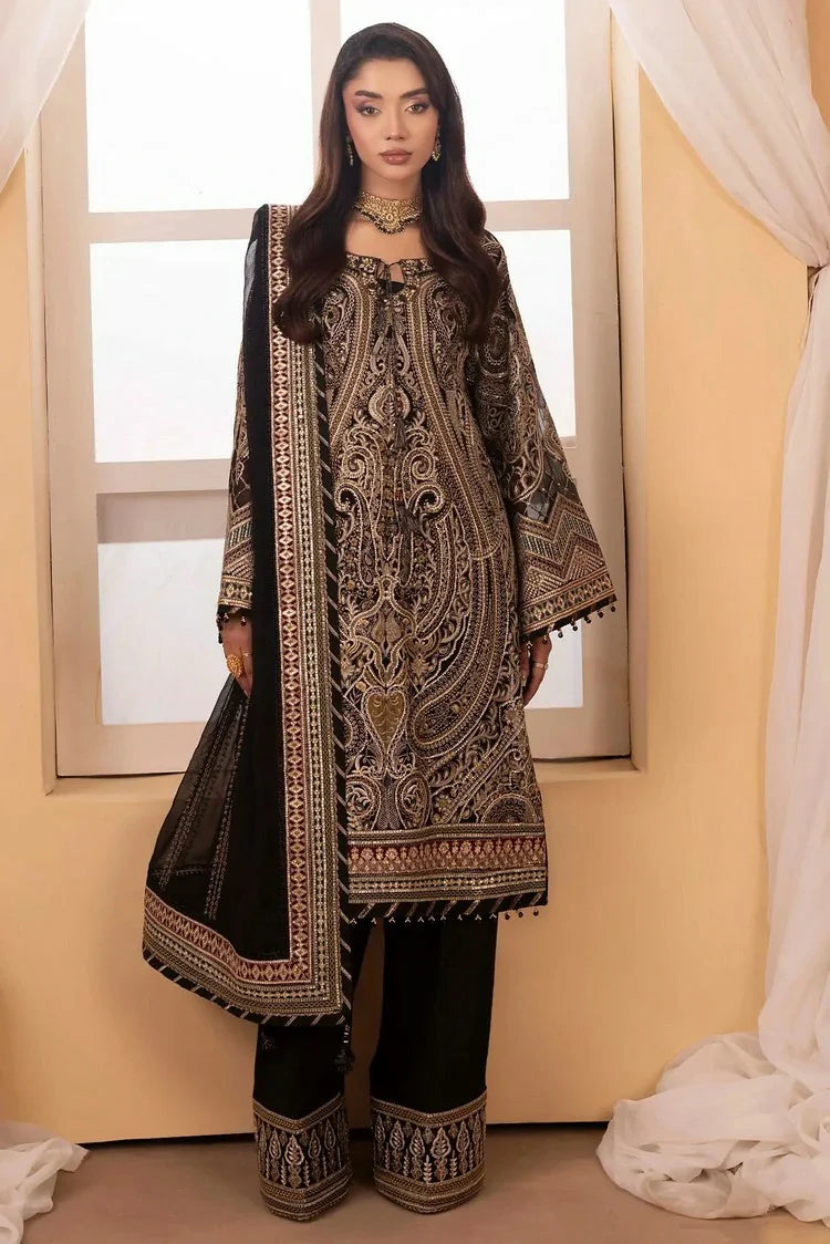 Picture of Adans Libas - Barroco Luxury Collection - Design 02 - Unstitched - Available at Raja Sahib