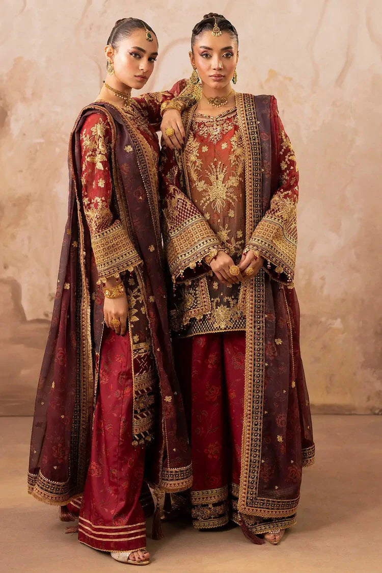 Picture of Adans Libas - Barroco Luxury Collection - Design 07 - Unstitched - Available at Raja Sahib