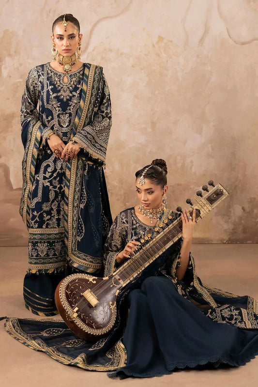 Picture of Adans Libas - Barroco Luxury Collection - Design 08 - Unstitched - Available at Raja Sahib