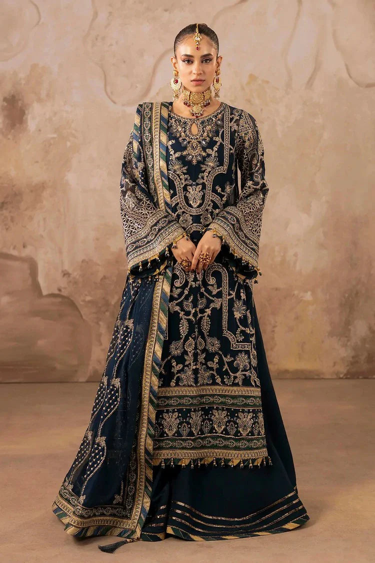 Picture of Adans Libas - Barroco Luxury Collection - Design 08 - Unstitched - Available at Raja Sahib