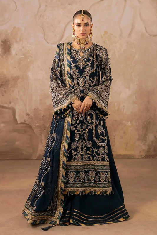 Picture of Adans Libas - Barroco Luxury Collection - Design 08 - Unstitched - Available at Raja Sahib