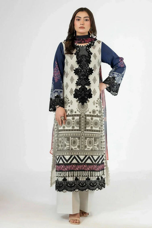 Picture of Adans Libas - Ethnic Prints - Design 03 - Unstitched - Available at Raja Sahib