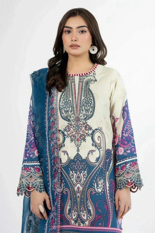 Picture of Adans Libas - Ethnic Prints - Design 07 - Unstitched - Available at Raja Sahib