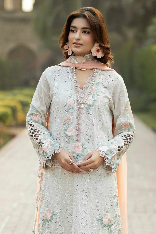 Picture of Adans Libas - Tradition Lawn Collection - Design 10 - Unstitched - Available at Raja Sahib