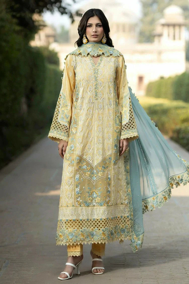 Picture of Adans Libas - Tradition Lawn Collection - Design 02 - Unstitched - Available at Raja Sahib