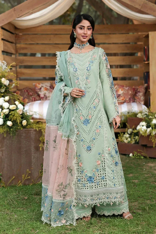 Sardinia - Tales of Petals Luxury Lawn Collection - 02-SUMMER SAGE - Unstitched