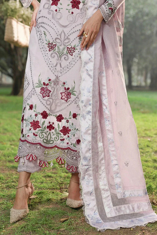 Sardinia - Tales of Petals Luxury Lawn Collection - 3B-LAVENDAR HAZE - Unstitched