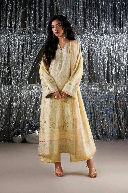 Rang Rasiya - Luxe Handmade Silk Edit - 03-Perle - Unstitched