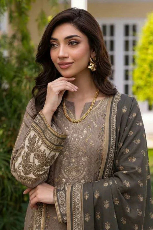 Motifz - Rang Digital Printed Linen Collection - 2642-LEYANA - Unstitched
