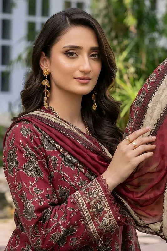 Motifz - Rang Digital Printed Linen Collection - 2644-AALIYA - Unstitched