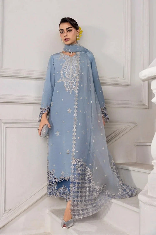 Rang Rasiya - Lumeire Silk - 10-Cielo - Unstitched