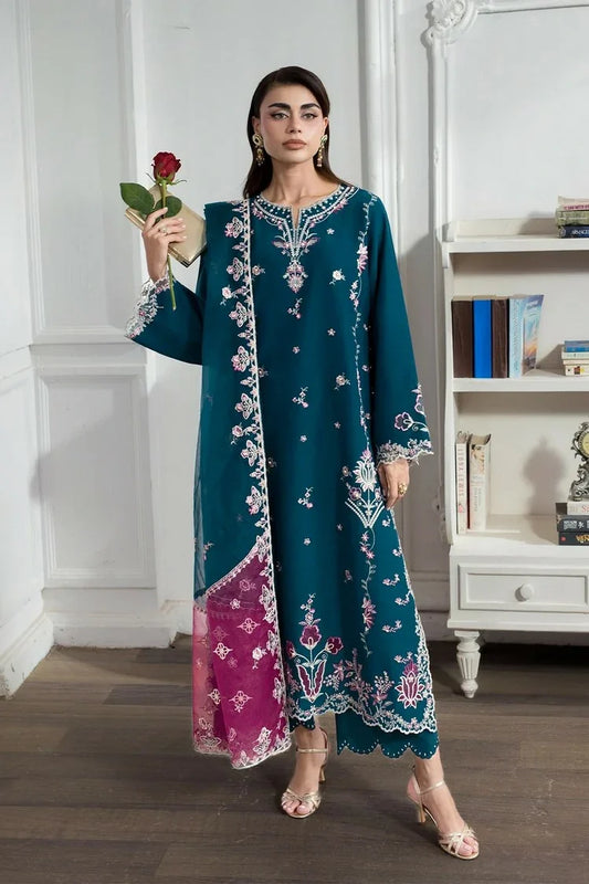 Rang Rasiya - Lumeire Silk - 01-Carmin - Unstitched