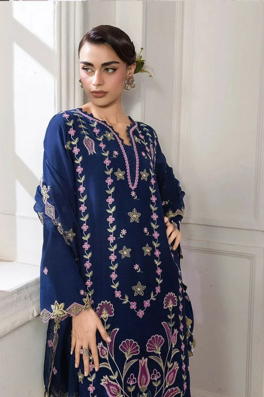 Rang Rasiya - Lumeire Silk - 06-Azul - Unstitched