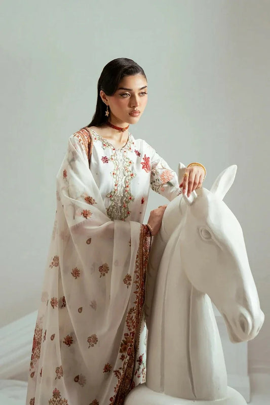 Zariya - Elyse Couture - IVORINA-ZSS6305 - Unstitched