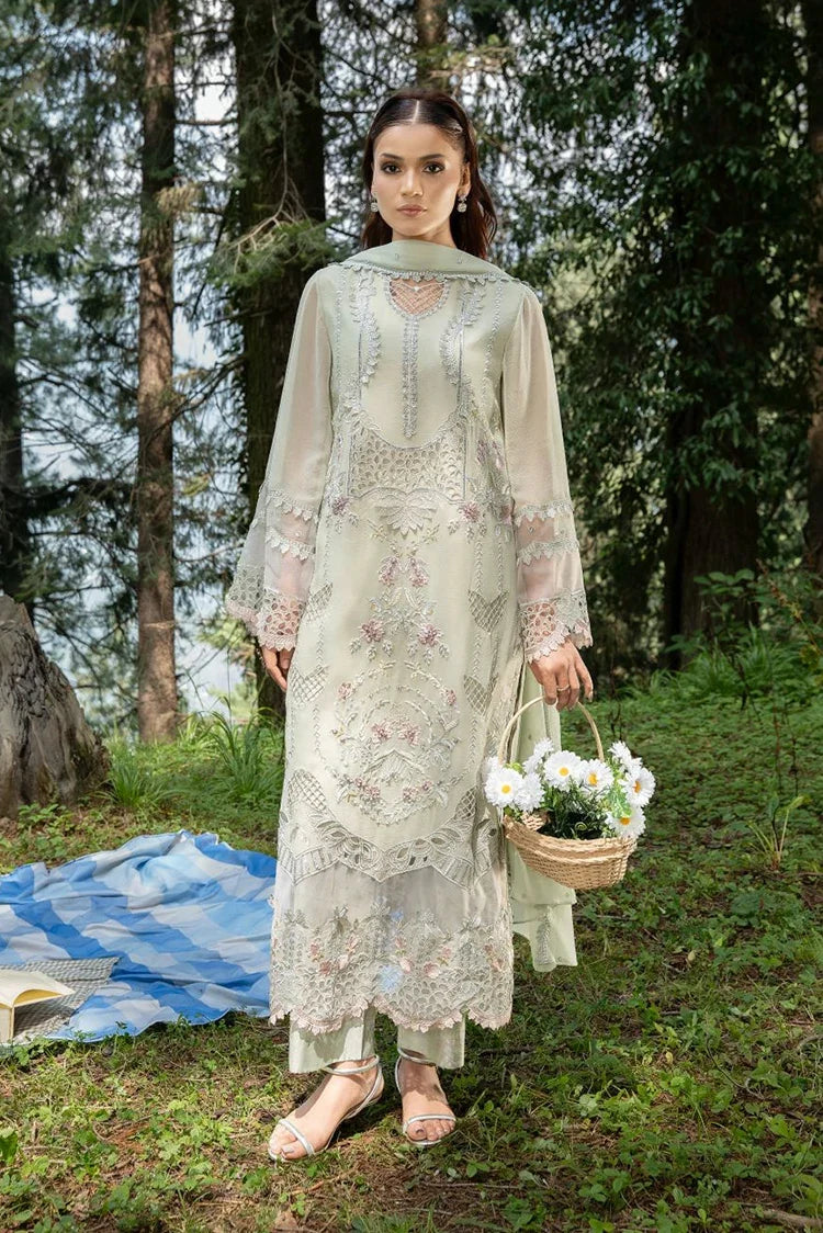 Zebtan - Aura Weightless Chiffon Collection - AR-01 - Unstitched