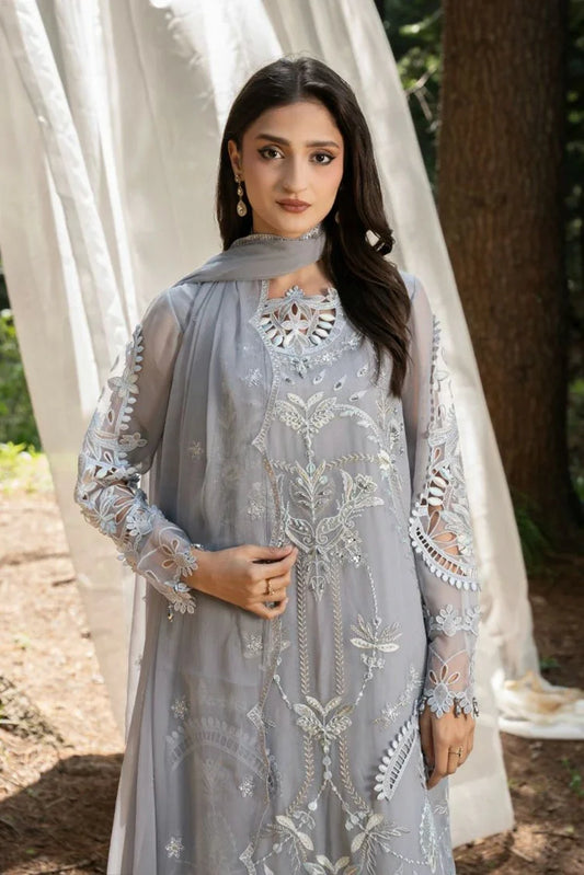 Zebtan - Aura Weightless Chiffon Collection - AR-03 - Unstitched