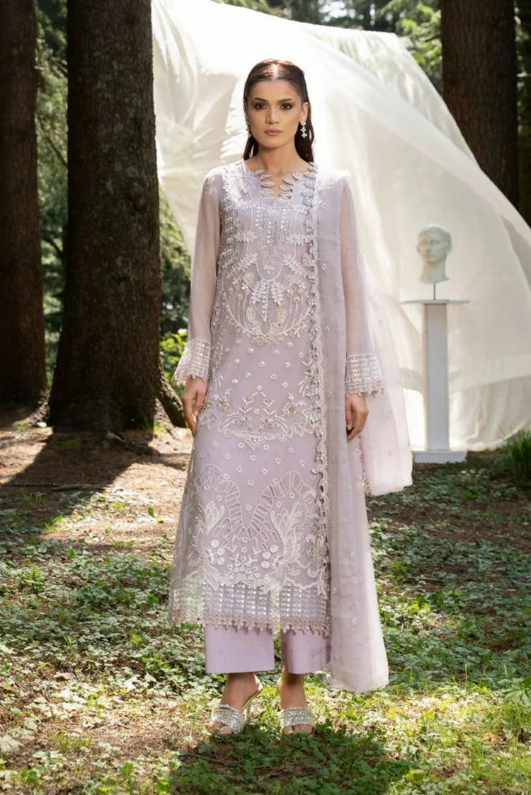 Zebtan - Aura Weightless Chiffon Collection - AR-08 - Unstitched