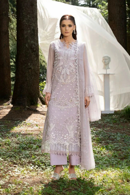 Zebtan - Aura Weightless Chiffon Collection - AR-08 - Unstitched