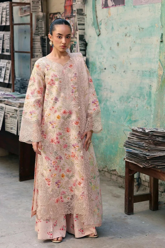 Picture of Rajbari - Floral Symphony AW Exclusive - Nissa Floral Symphony 01 - Unstitched - Available at Raja Sahib