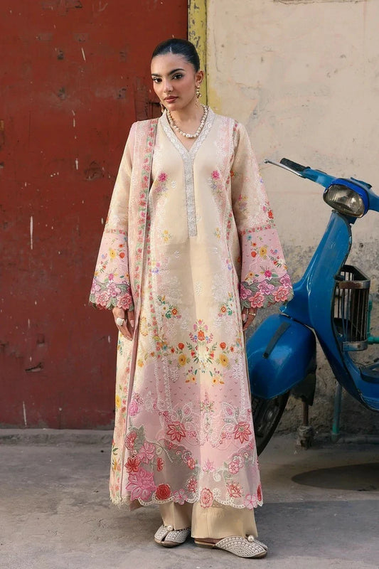 Picture of Rajbari - Floral Symphony AW Exclusive - Nissa Floral Symphony 10 - Unstitched - Available at Raja Sahib