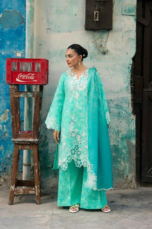 Picture of Rajbari - Floral Symphony AW Exclusive - Nissa Floral Symphony 11 - Unstitched - Available at Raja Sahib