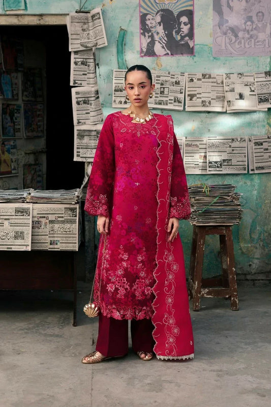 Picture of Rajbari - Floral Symphony AW Exclusive - Nissa Floral Symphony 05 - Unstitched - Available at Raja Sahib
