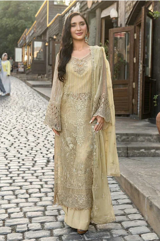 Janique - JJ Embellish Luxury Chiffon Collection - Design-06 - Unstitched