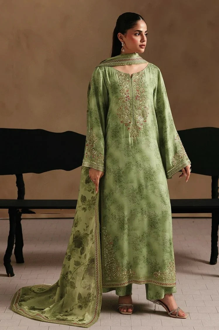 Picture of Ramsha - Naqsh Embroidered Rawsilk Collection Vol 2 - RS-201 - Unstitched - Available at Raja Sahib