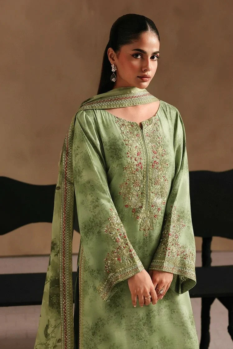Picture of Ramsha - Naqsh Embroidered Rawsilk Collection Vol 2 - RS-201 - Unstitched - Available at Raja Sahib