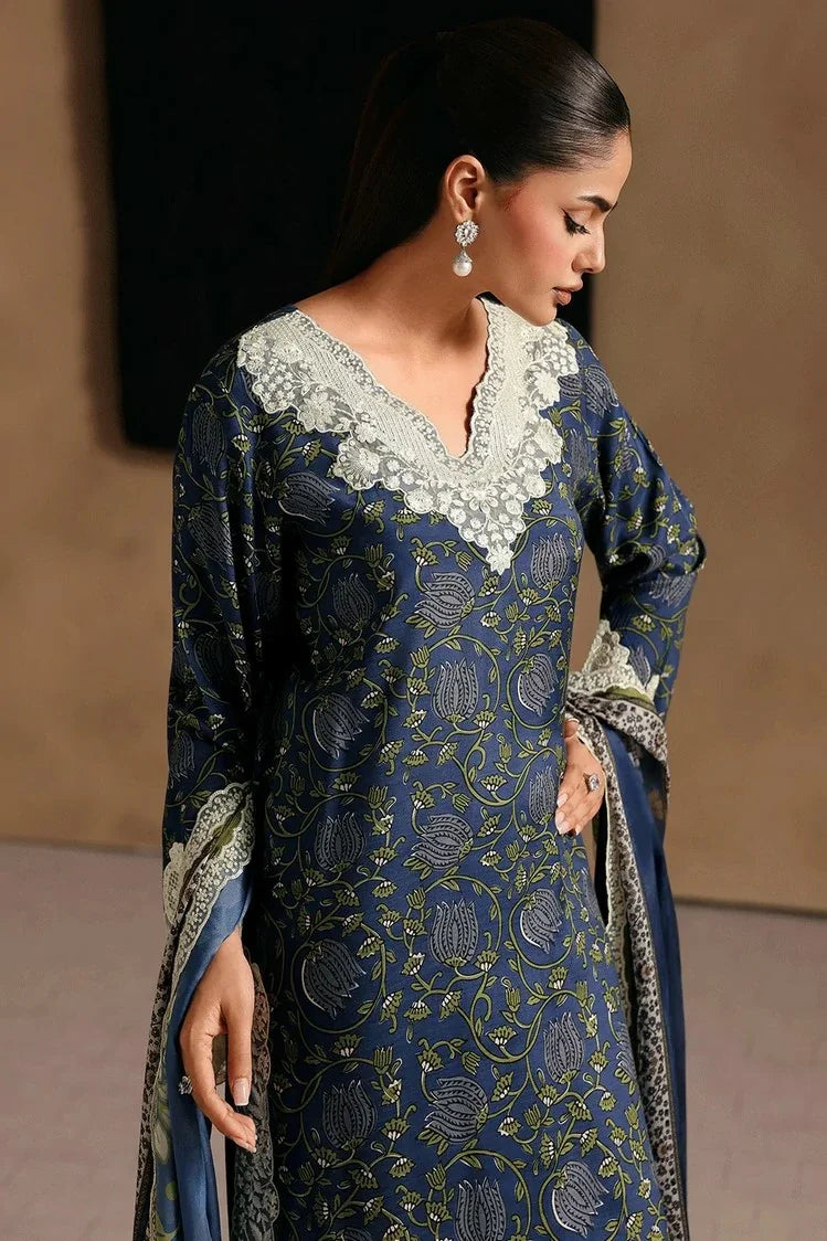 Picture of Ramsha - Naqsh Embroidered Rawsilk Collection Vol 2 - RS-204 - Unstitched - Available at Raja Sahib
