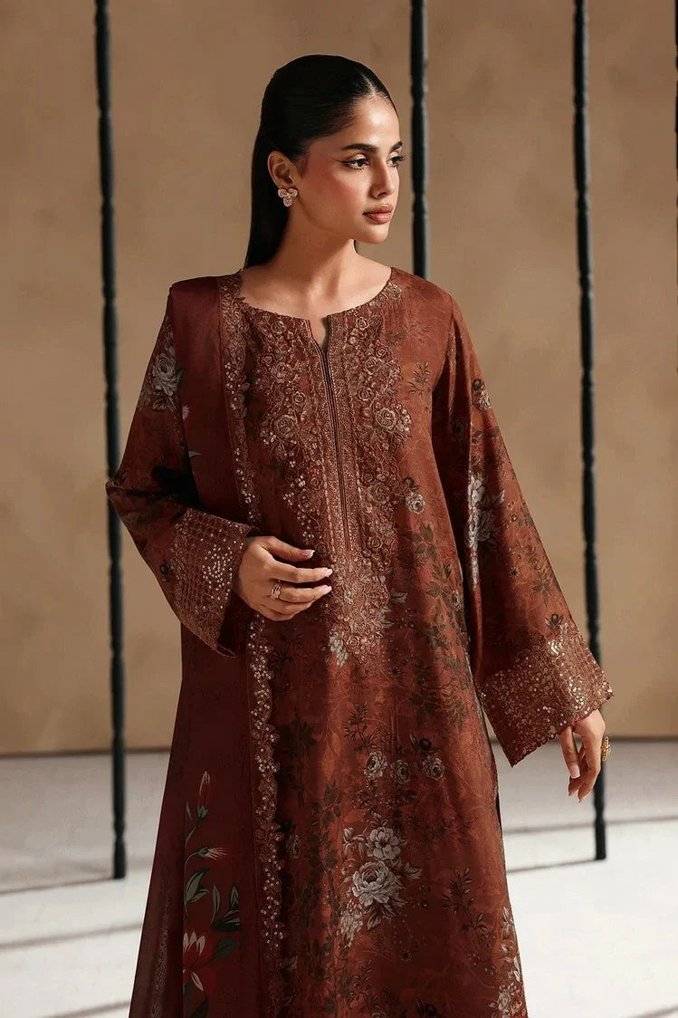 Picture of Ramsha - Naqsh Embroidered Rawsilk Collection Vol 2 - RS-206 - Unstitched - Available at Raja Sahib