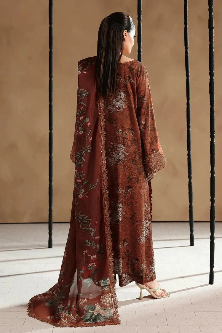 Picture of Ramsha - Naqsh Embroidered Rawsilk Collection Vol 2 - RS-206 - Unstitched - Available at Raja Sahib