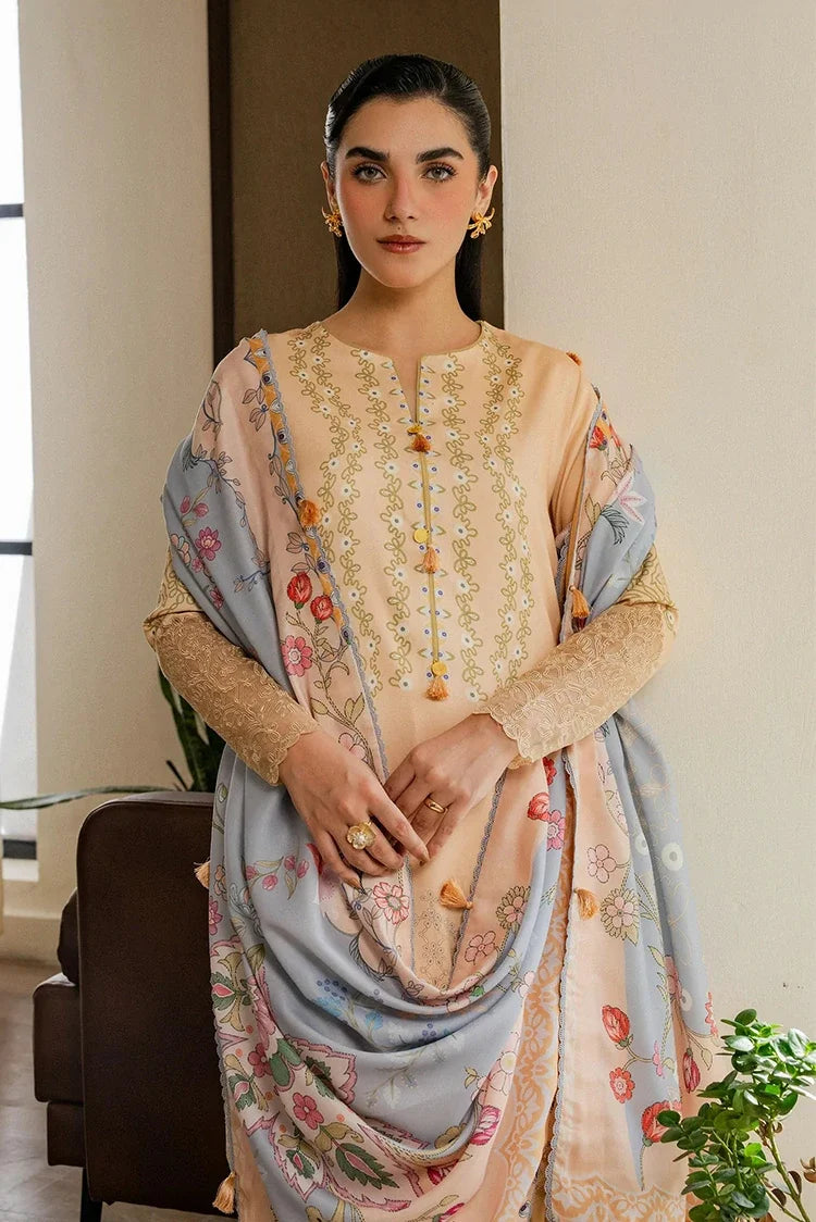 Picture of Seran - Bellini Winter Collection - 01-Aveline - Unstitched - Available at Raja Sahib