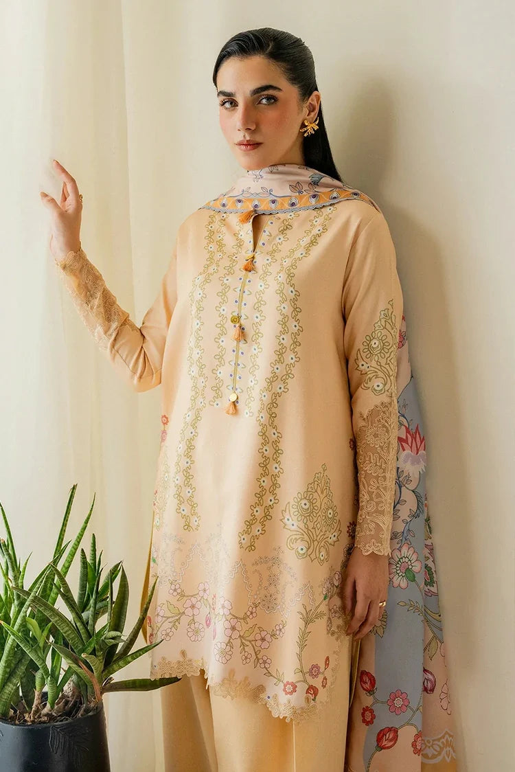 Picture of Seran - Bellini Winter Collection - 01-Aveline - Unstitched - Available at Raja Sahib