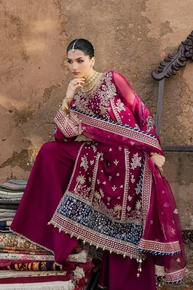 Picture of Rang Rasiya - Chatoyer Wedding Formals - D-05-Flame - Unstitched - Available at Raja Sahib