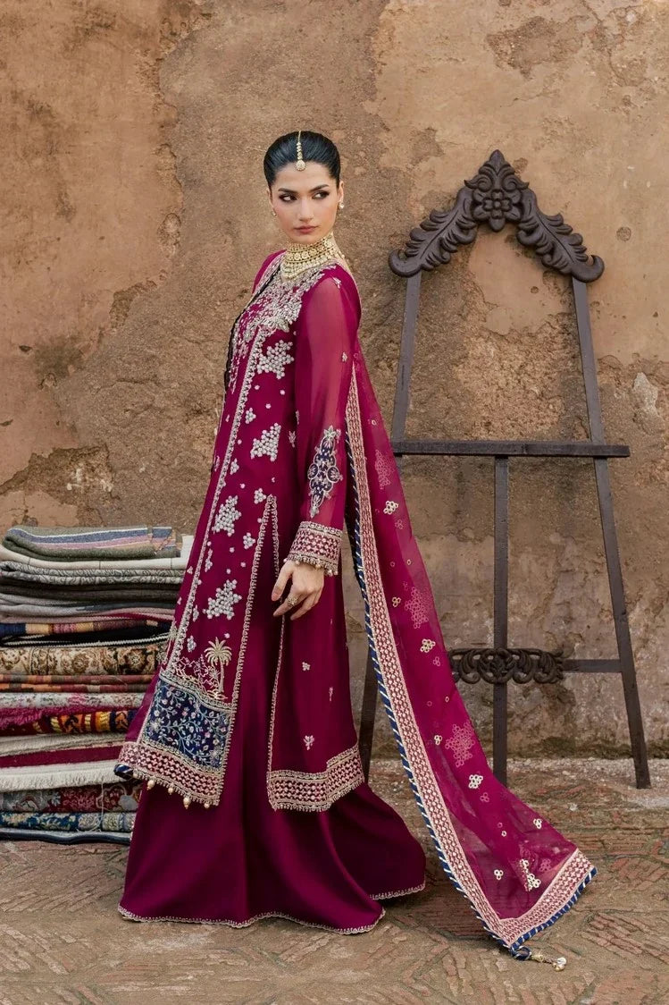 Picture of Rang Rasiya - Chatoyer Wedding Formals - D-05-Flame - Unstitched - Available at Raja Sahib