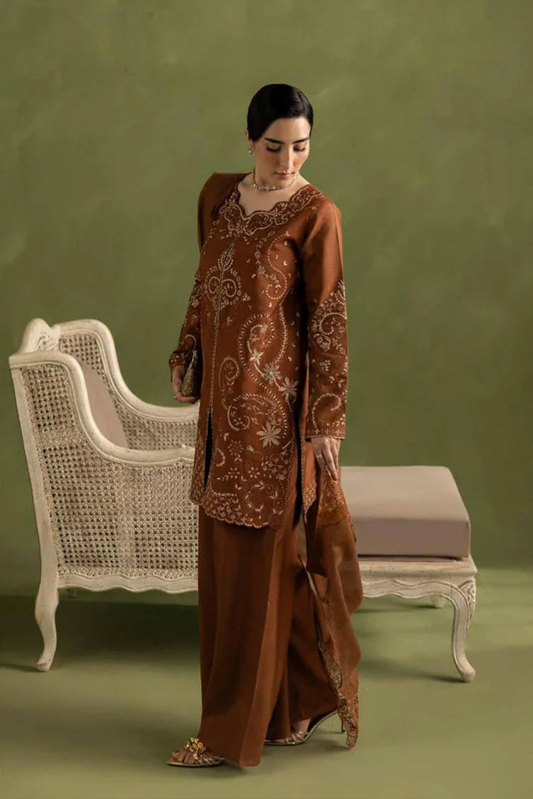 Picture of Rajbari - Silah Premium Silk Edit - 02-Fleur - Unstitched - Available at Raja Sahib