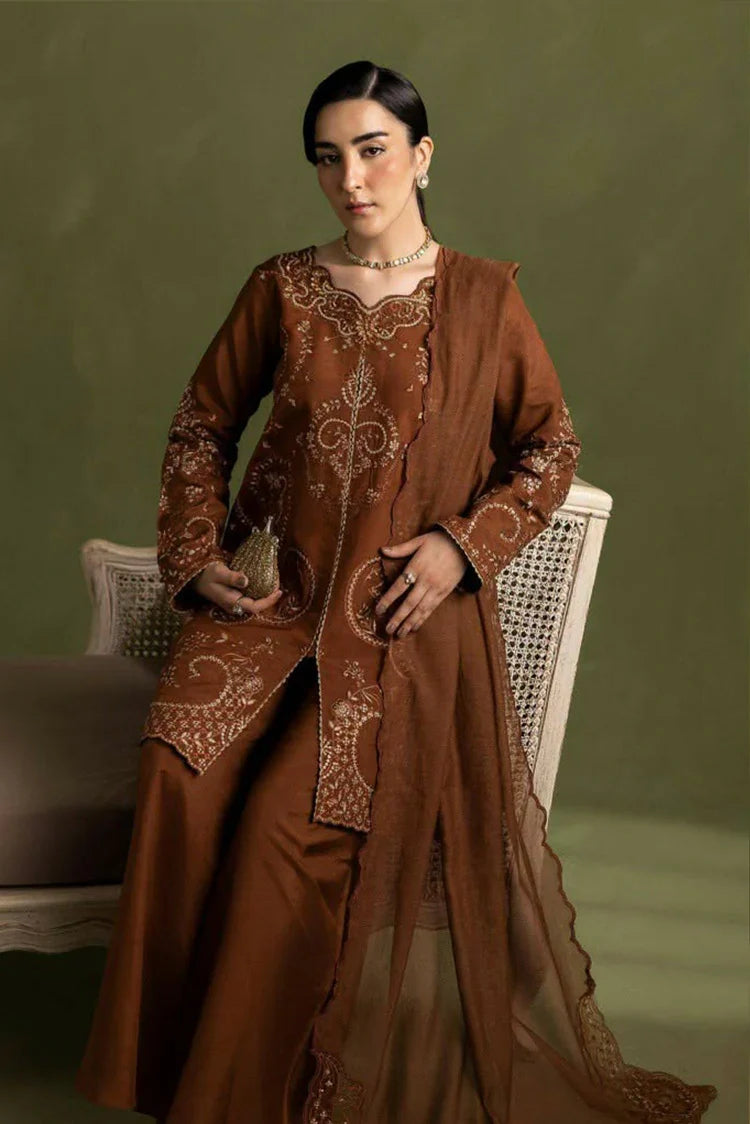 Picture of Rajbari - Silah Premium Silk Edit - 02-Fleur - Unstitched - Available at Raja Sahib
