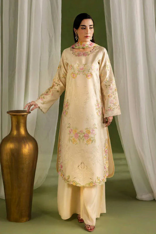 Picture of Rajbari - Silah Premium Silk Edit - 07-Seren - Unstitched - Available at Raja Sahib